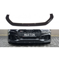 Maxton Design spoiler pod přední nárazník ver.1 pro Audi RS3 8V Facelift, černý lesklý plast ABS, Sportback Maxton Design spoiler pod přední nárazník ver.1 pro Audi RS3 8V Facelift, černý lesklý plast ABS, Sportback