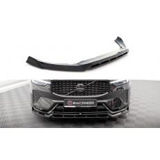 Maxton Design spoiler pod přední nárazník pro Volvo XC60 Mk2 Facelift R-Design, Carbon-Look Maxton Design spoiler pod přední nárazník pro Volvo XC60 Mk2 Facelift R-Design, Carbon-Look