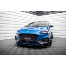 Maxton Design spoiler pod přední nárazník ver.6 pro Ford Focus, Focus ST Mk4, černý lesklý plast ABS Maxton Design spoiler pod přední nárazník ver.6 pro Ford Focus, Focus ST Mk4, černý lesklý plast ABS