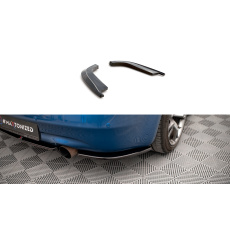 Maxton Design boční difuzory pod zadní nárazník pro Infiniti G37, černý lesklý plast ABS, Coupe