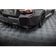 Maxton Design boční difuzory pod zadní nárazník v.6 pro BMW M2 G87, černý lesklý plast ABS