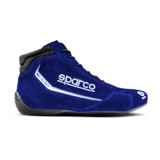 Závodní boty Sparco Slalom s homologací FIA, barva: modrá, velikost: 46 Závodní boty Sparco Slalom s homologací FIA, barva: modrá, velikost: 46