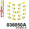 036050A: Strongflex Sada silentbloků zadního zavěšení varianta SPORT