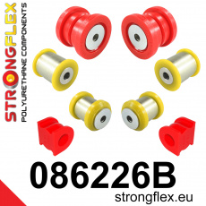 086226B: Strongflex Sada silentbloků předního zavěšení 086226B: Strongflex Sada silentbloků předního zavěšení