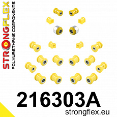 216303A: Strongflex Kompletní sada silentbloků zavěšení varianta SPORT