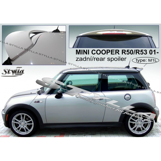 Stylla spoiler zadních dveří Mini Cooper (R50, R53, 2001 - 2007)