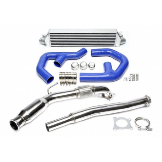 TA Technix intercooler + downpipe s 200 článkovým katalyzátorem VW Jetta III (1K) 2.0TSi/2.0TFSi od výkonu 147kW