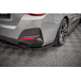 Maxton Design boční difuzory pod zadní nárazník ver.1 pro BMW řada 4 G26 M-Pack, černý lesklý plast ABS