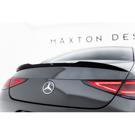 Maxton Design prodloužení spoileru pro Mercedes CLS C 257/53AMG, černý lesklý plast ABS