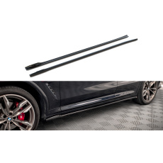 Maxton Design difuzory pod boční prahy pro BMW X3 G01, Carbon-Look, M40d Maxton Design difuzory pod boční prahy pro BMW X3 G01, Carbon-Look, M40d