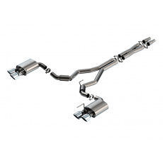 Borla Cat-Back výfukový systém "S-Type" pro Ford Mustang Dark Horse 5l V8, automat/manual, 2-dveř., r.v. 2024-, typ koncovek: chromové