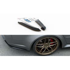 Maxton Design boční difuzory pod zadní nárazník ver.2 pro Audi RS4 B7, Carbon-Look