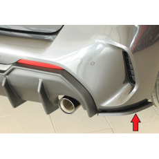 Rieger spoiler pod zadní nárazník na pravé straně pro BMW řada 1 F40 hatchback / 4-dr. r.v. 07/19-, plast ABS bez povrchové úpravy