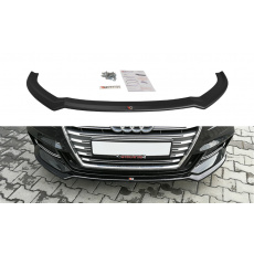 Maxton Design spoiler pod přední nárazník ver.2 pro Audi A3, S3 8V FL Facelift, černý lesklý plast ABS Maxton Design spoiler pod přední nárazník ver.2 pro Audi A3, S3 8V FL Facelift, černý lesklý plast ABS