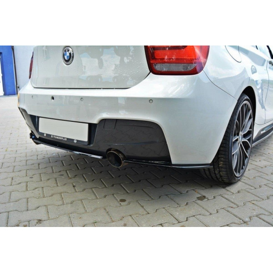 Maxton Design středový spoiler zadního nárazníku bez žebrování pro BMW řada 1 F20- F21, černý lesklý plast ABS Maxton Design středový spoiler zadního nárazníku bez žebrování pro BMW řada 1 F20- F21, černý lesklý plast ABS