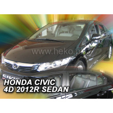 HEKO ofuky oken Honda Civic IX sedan 4dv (2012-2015) přední + zadní