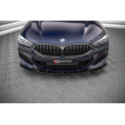 Maxton Design spoiler pod přední nárazník ver.3 pro BMW řada 8 Gran Coupe/G16, černý lesklý plast ABS