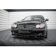 Maxton Design spoiler pod přední nárazník ver.2 pro Mercedes CLK W209, černý lesklý plast ABS