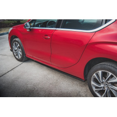Maxton Design difuzory pod boční prahy pro Citroen Ds4, černý lesklý plast ABS Maxton Design difuzory pod boční prahy pro Citroen Ds4, černý lesklý plast ABS