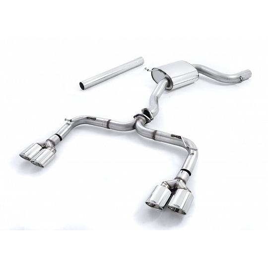 Milltek Sport výfukový systém cat-back Golf Mk7 R-style bez rezonátoru (hlasitější) Race System pro Volkswagen Golf MK7 GTi (vč. GTi Performance Pack, Clubsport/Clubsport S) 2013-2016, typ koncovek: oválné leštěné Milltek Sport výfukový systém cat-back Golf Mk7 R-style bez rezonátoru (hlasitější) Race System pro Volkswagen Golf MK7 GTi (vč. GTi Performance Pack, Clubsport/Clubsport S) 2013-2016, typ koncovek: oválné leštěné