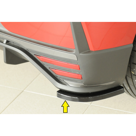 Rieger spoiler pod zadní nárazník na pravé straně pro Hyundai i20 N-Performance BC3 5-dvéř. (hatchback) r.v. 04/21-, plast ABS lakovaný do černé lesklé barvy Rieger spoiler pod zadní nárazník na pravé straně pro Hyundai i20 N-Performance BC3 5-dvéř. (hatchback) r.v. 04/21-, plast ABS lakovaný do černé lesklé barvy