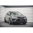 Maxton Design spoiler pod přední nárazník ver.2 pro Cupra Ateca, černý lesklý plast ABS