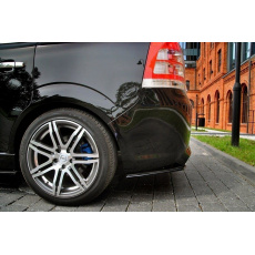 Maxton Design boční difuzory pod zadní nárazník pro Opel Zafira B (Mk2), černý lesklý plast ABS