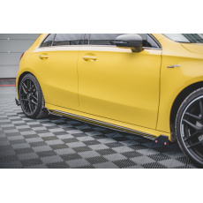 Maxton Design difuzory pod boční prahy s křidélky ver.2 pro Mercedes třída A W177 45 AMG, černý lesklý plast ABS Maxton Design difuzory pod boční prahy s křidélky ver.2 pro Mercedes třída A W177 45 AMG, černý lesklý plast ABS