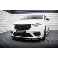 Maxton Design spoiler pod přední nárazník pro Chrysler Pacifica Mk2 Facelift, černý lesklý plast ABS