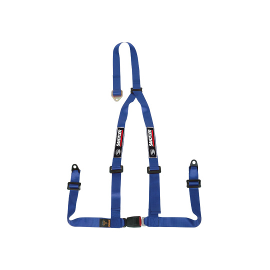 Sandtler Sponsor tříbodový bezpečnostní pás s ECE homologací, barva modrá
