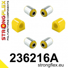 236216A: Strongflex Sada silentbloků předního zavěšení varianta SPORT