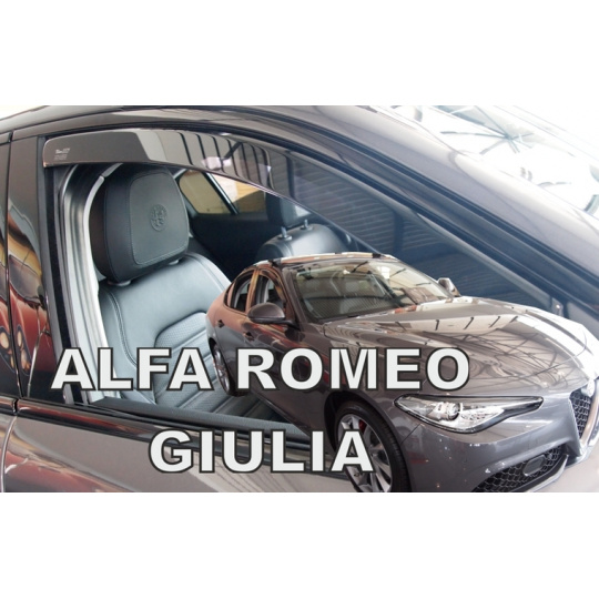 HEKO ofuky oken Alfa Romeo Giulia (od 2016) 5dv přední + zadní