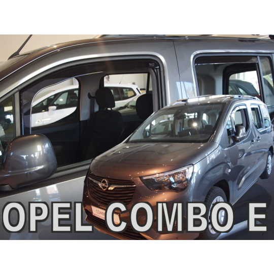 HEKO ofuky oken Opel Combo E 5dv (od 2018) přední + zadní
