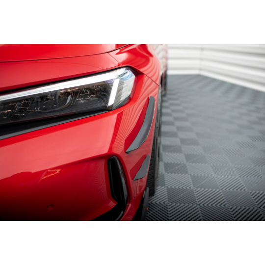Maxton Design přítlačná křidélka předního nárazníku pro Honda Civic Mk11 Type-R