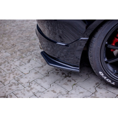 Maxton Design boční difuzory pod zadní nárazník pro Honda Civic Mk7 Type-S/R, černý lesklý plast ABS Maxton Design boční difuzory pod zadní nárazník pro Honda Civic Mk7 Type-S/R, černý lesklý plast ABS