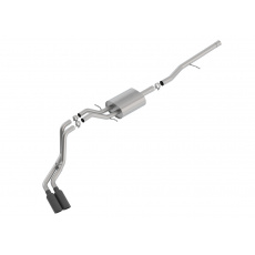 Borla Cat-Back výfukový systém "ATAK" pro Chevrolet Silverado 1500 5,3l V8, s aut./man. převodovkou, EC/SB (78,7"), CC/SHB (69,3"), r.v. 2014-2018, vč. Silverado 1500 LD 2019, typ koncovek: černé