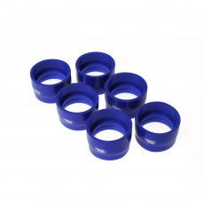 Samco Sport 6-dílná sada silikonových hadic pro napojení přírub sání pro BMW M3 E46 7/1999 - 5/2006 3.2l s motorem S54, barva: modrá