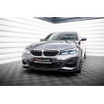 Maxton Design spoiler pod přední nárazník ver.2 pro BMW řada 3 G20 M-Pack, černý lesklý plast ABS