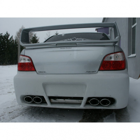 Fox Sportauspuff koncový tlumič výfuku s koncovkou 2x115x85 Typ 32 na obou stranách pro Subaru Impreza STI, WRX s motorem 2.0 Turbo Fox Sportauspuff koncový tlumič výfuku s koncovkou 2x115x85 Typ 32 na obou stranách pro Subaru Impreza STI, WRX s motorem 2.0 Turbo