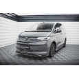 Maxton Design spoiler pod přední nárazník pro Volkswagen Multivan T7, černý lesklý plast ABS