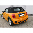 Fox Sportauspuff koncový tlumič výfuku s vývodem uprostřed s koncovkou 2x95x78 Typ 68 pro Mini Cooper S F57 2015- s motorem 2.0