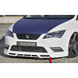 Rieger spoiler pod přední nárazník pro Seat Leon 5F 3-dvéř. (sc), 5-dvéř., 5-dvéř. (ST/Combi) před faceliftem, r.v. 10/12-12/16, plast ABS bez povrchové úpravy