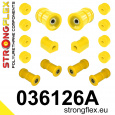 036126A: Strongflex Sada silentbloků zadního zavěšení varianta SPORT