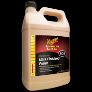 Meguiars Ultra Finishing Polish, 3,78 l - nejoblíbenější profesionální finišovací leštěnka pro maximální lesk, s obsahem super-mikroabraziv