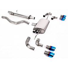 Milltek Sport výfukový systém OPF/GPF Back pro Land rover Defender 110 3.0 I6 P400 (s OPF/GPF a bez OPF/GPF) 2020-2024, GT-90 titanově modré koncovky Milltek Sport výfukový systém OPF/GPF Back pro Land rover Defender 110 3.0 I6 P400 (s OPF/GPF a bez OPF/GPF) 2020-2024, GT-90 titanově modré koncovky