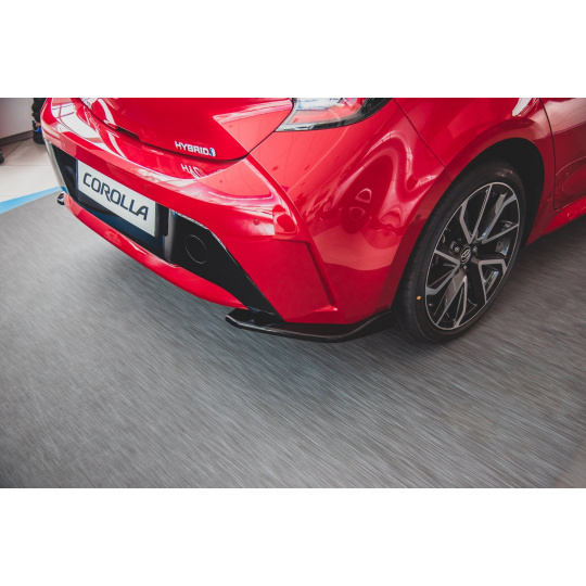 Maxton Design boční difuzory pod zadní nárazník pro Toyota Corolla XII 2019-/Hatchback, černý lesklý plast ABS Maxton Design boční difuzory pod zadní nárazník pro Toyota Corolla XII 2019-/Hatchback, černý lesklý plast ABS
