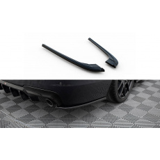 Maxton Design boční difuzory pod zadní nárazník ver.3 pro BMW řada 5 F10- F11, černý lesklý plast ABS, M-Pack