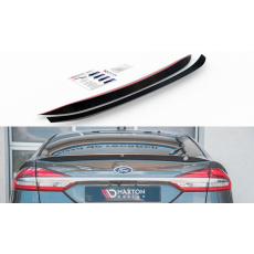Maxton Design prodloužení spoileru pro Ford Mondeo Mk5 Facelift, černý lesklý plast ABS, liftback Maxton Design prodloužení spoileru pro Ford Mondeo Mk5 Facelift, černý lesklý plast ABS, liftback