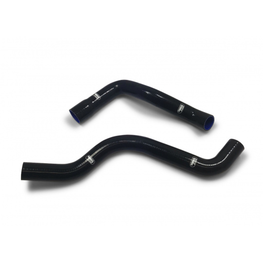 Samco Sport 2-dílná sada silikonových hadic pro vedení chladicí kapaliny pro Chevrolet Camaro 1970-1981 Small Block 350 Ci V8, barva: modrá