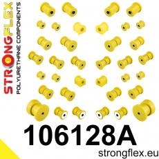 106128A: Strongflex Kompletní sada polyuretanových silentbloků pro zavěšení varianta SPORT 106128A: Strongflex Kompletní sada polyuretanových silentbloků pro zavěšení varianta SPORT